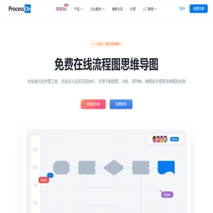 ProcessOn思维导图流程图-在线画思维导图流程图_在线作图实时协作